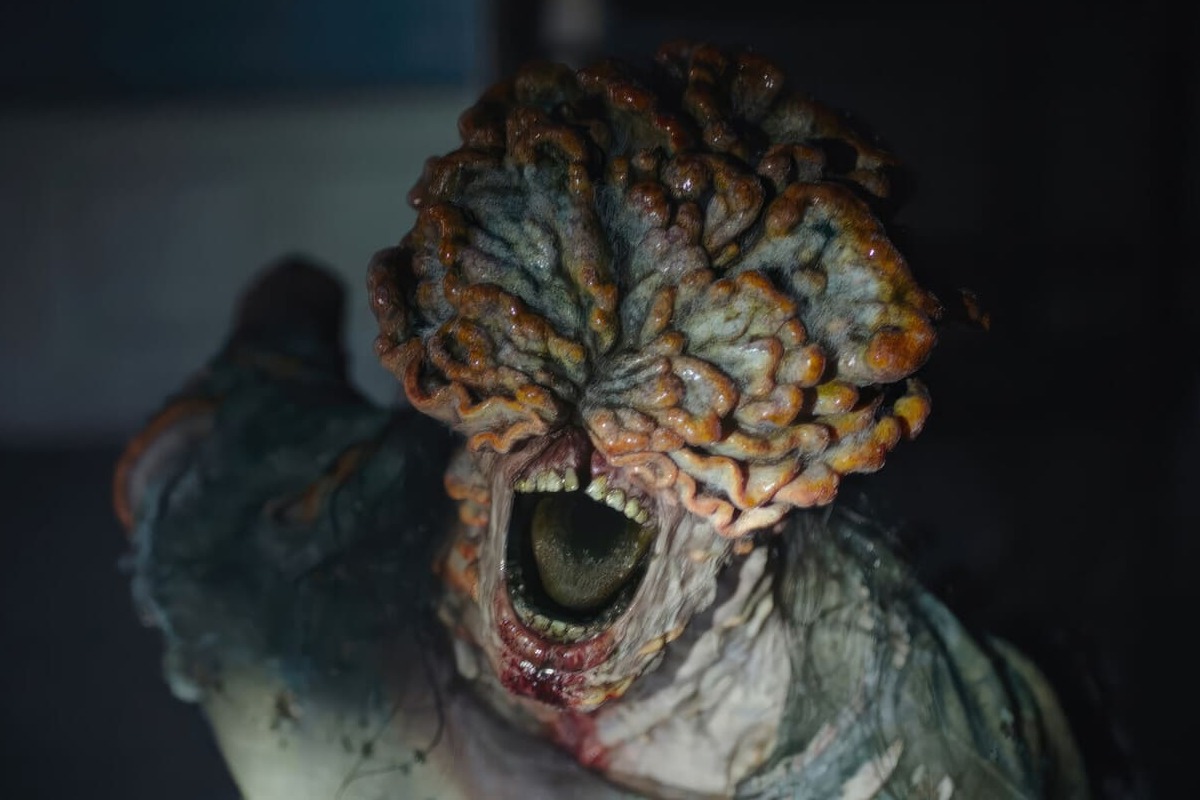 Monstro que representa infectado na série e no jogo The Last Of Us